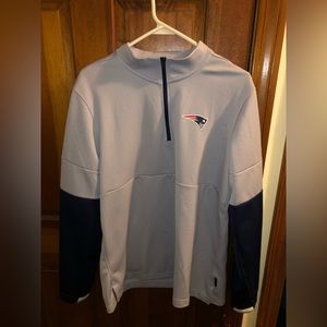 Nike Dri-Fit New England Patriots Medium long sleeve quarter zip shirt